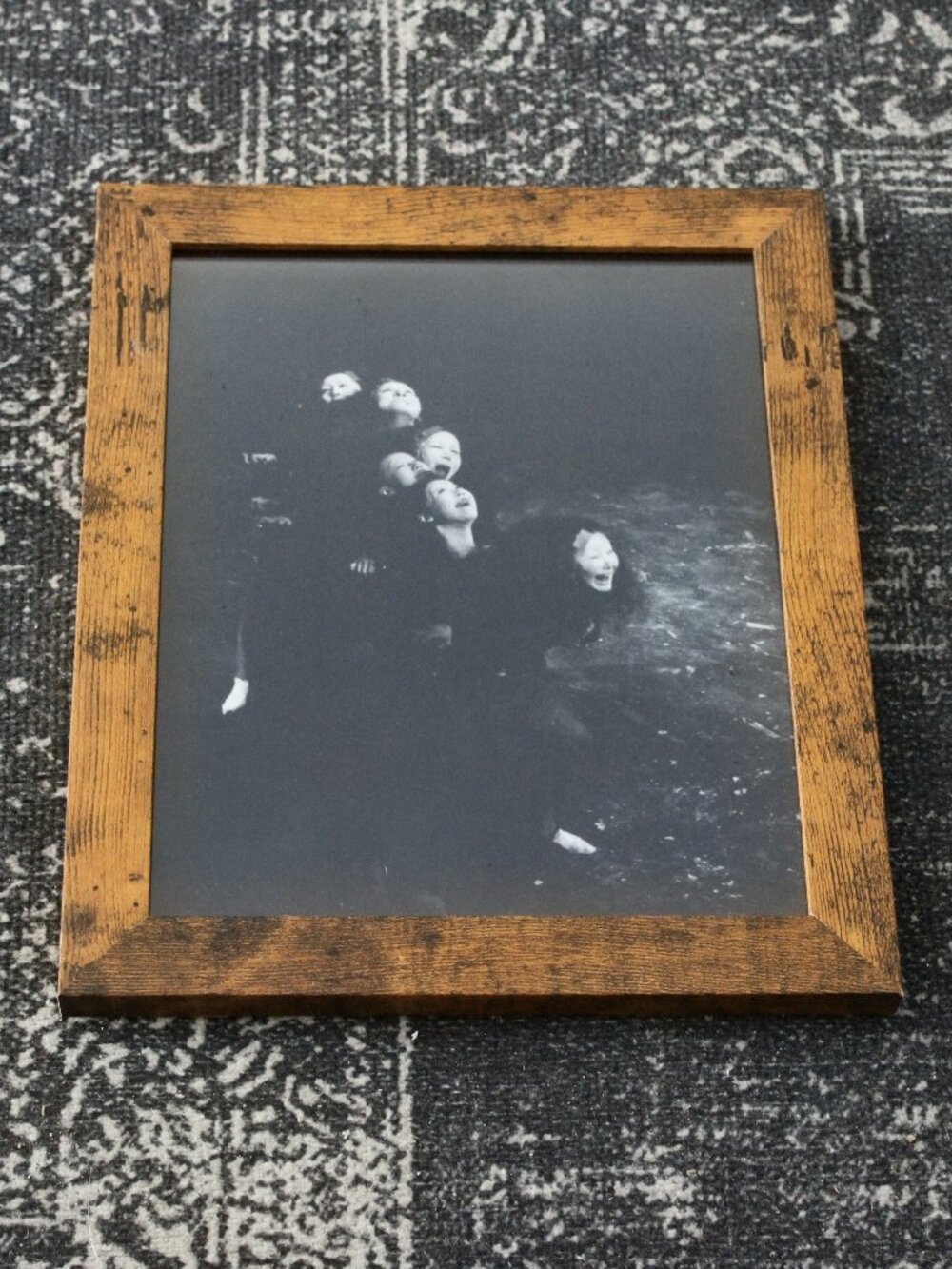 Vintage Japanese Butoh Dance Creepy Photo Print 8x10 Avant-Garde Wall Decor Art